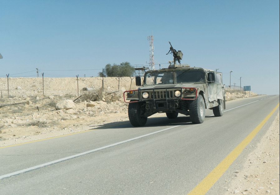 Caracal patrols the border with Egypt to keep up with ISIS threats