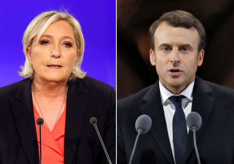 Le Pen and Macron