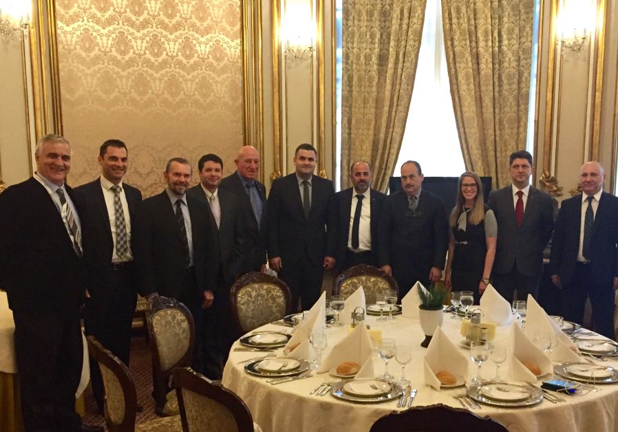 The Israeli delegation to Romania, representing the Knesset Christian Allies Caucus, World Jewish Congress and ICEJ.