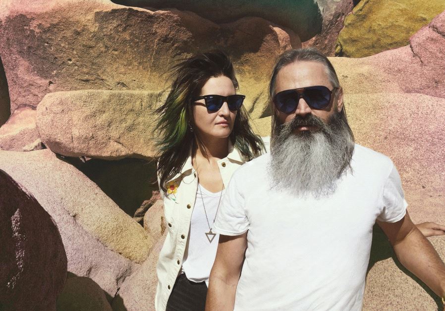 I THINK the occult is attractive to musicians because making music feels like channeling a force of unknown origin. What is music? Where does it come from? It is fundamentally mysterious, and it draws people into an exploration of mystery,’ says Moon Duo keyboardist Sanae Yamada (left) seen here wit