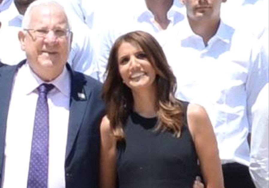 President Rivlin and Alona Barkat