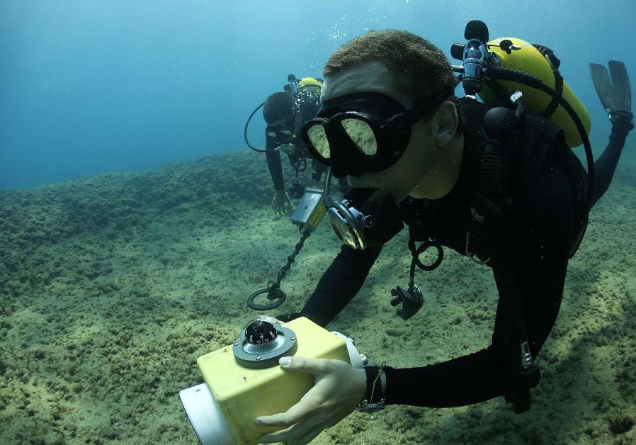 Yaltam diver on an underwater search mission