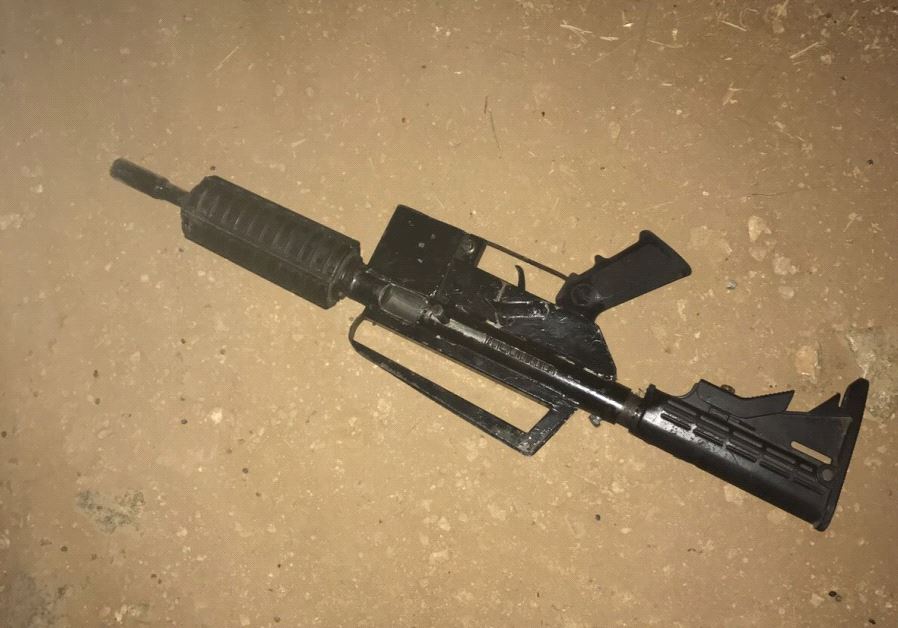 Weapon used to shoot at Israeli Police in Nabi Salih July 16