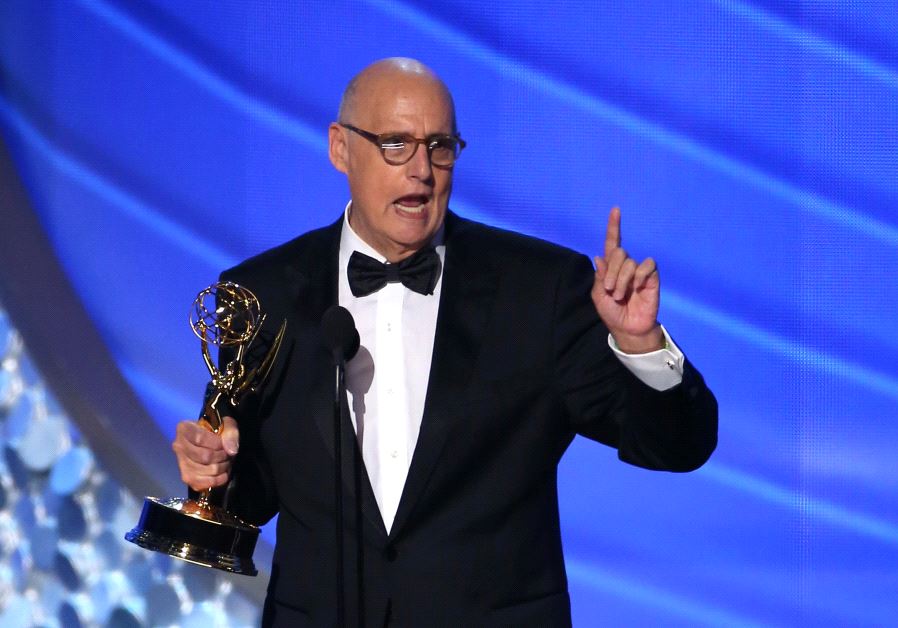 Jeffrey Tambor accepts the award for Outstanding Lead Actor In A Comedy Series for 'Transparent'